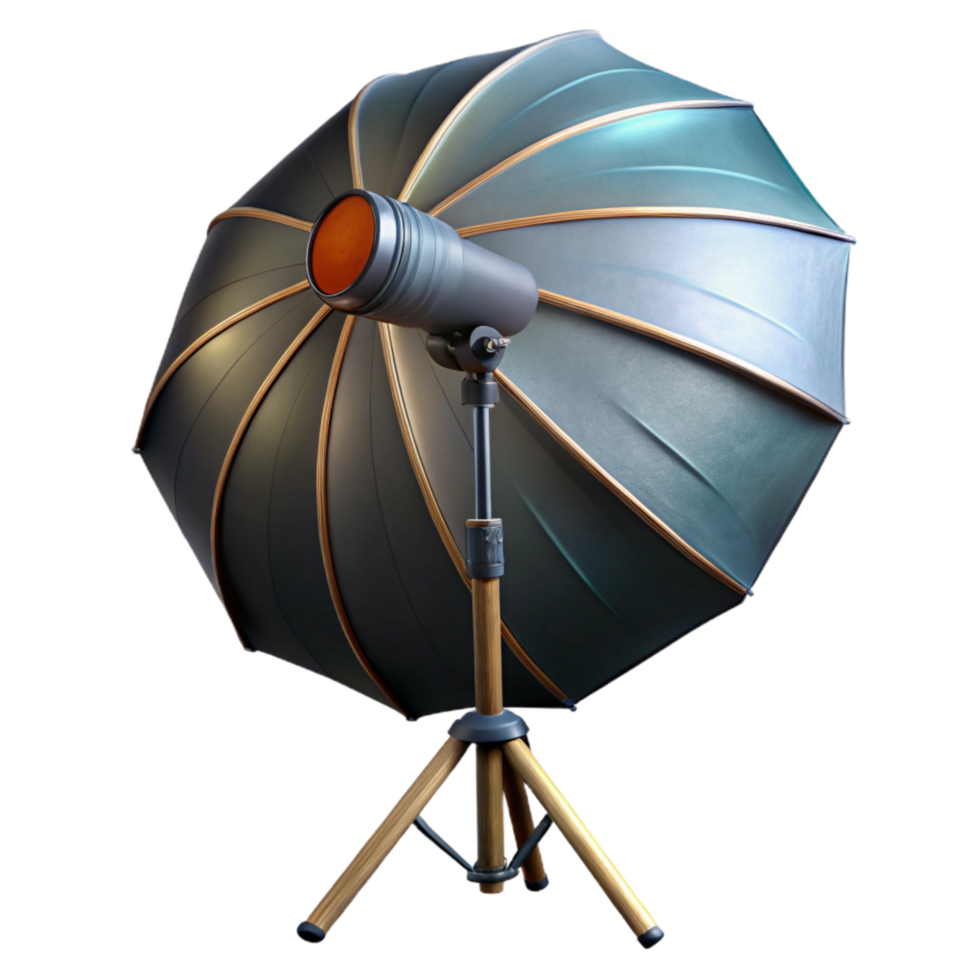 serene artistic Photography Umbrella Lighting Setup Cutout png