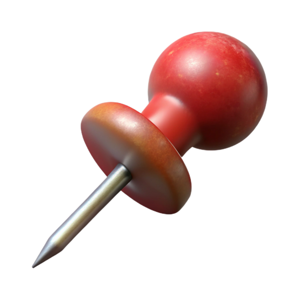 dramatic rustic Piercing Needle Close Up View Isolated authentic png