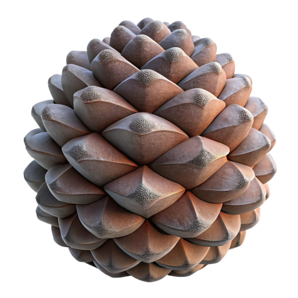 extraordinary creative Pine Cone Texture Close Up professional png