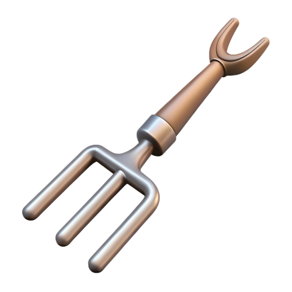 elegant rustic Pitchfork Metal Tines exclusive png