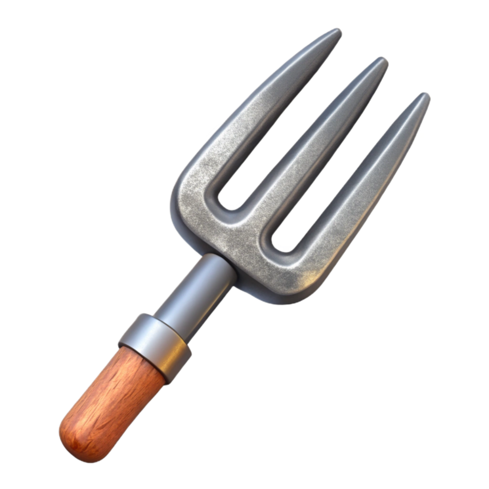magnificent modern Pitchfork Tines with Metal high quality png