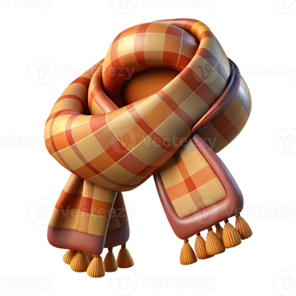 impressive abstract Plaid Wool Scarf Tassel Detail Transparent Element genuine png