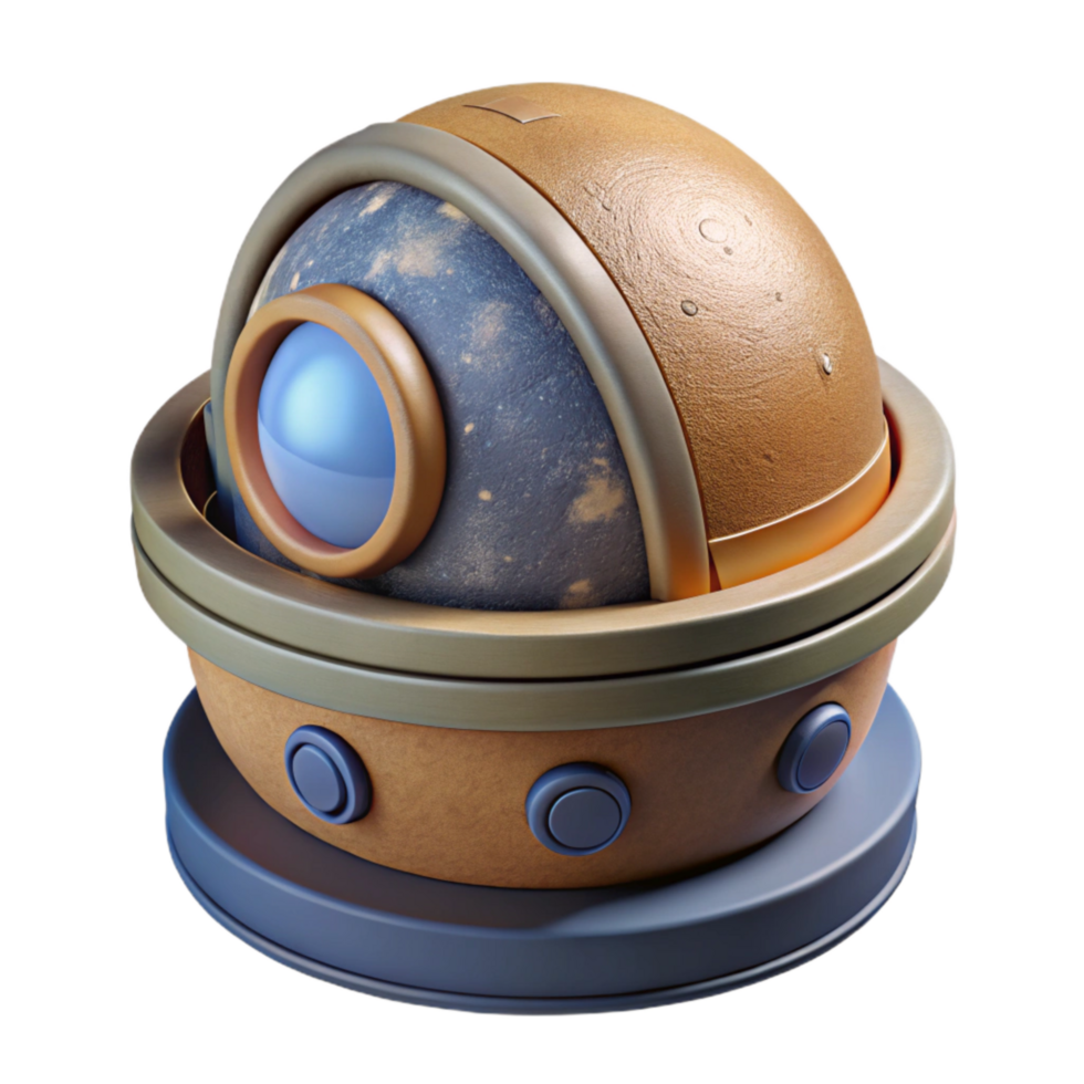 wonderful creative Planetarium Projector Cutout with Dome Projection authentic png