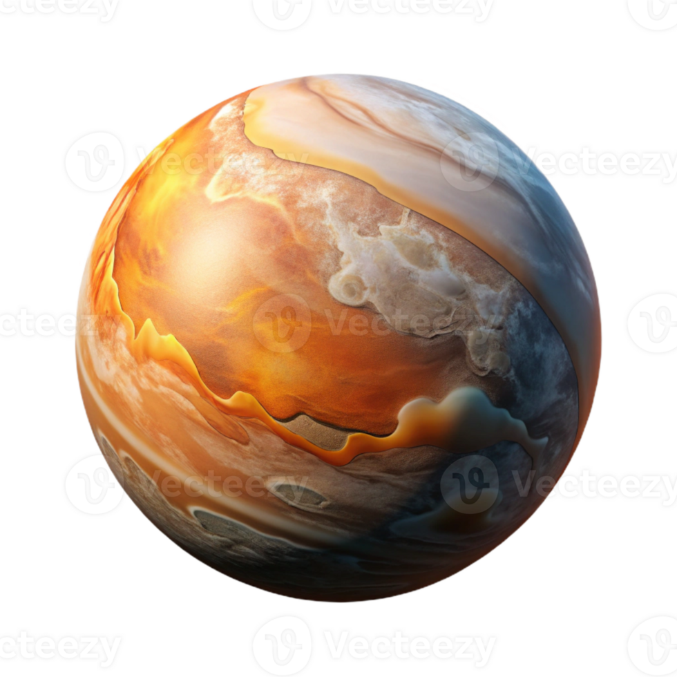 stunning contemporary Planet Atmosphere Glowing Layers Cutout professional png