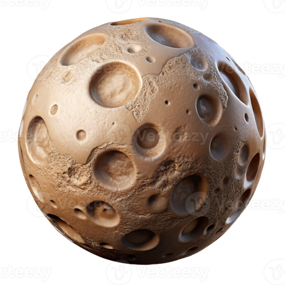 vibrant vintage Planet Surface Craters and Dust Texture Cutout Element exclusive png