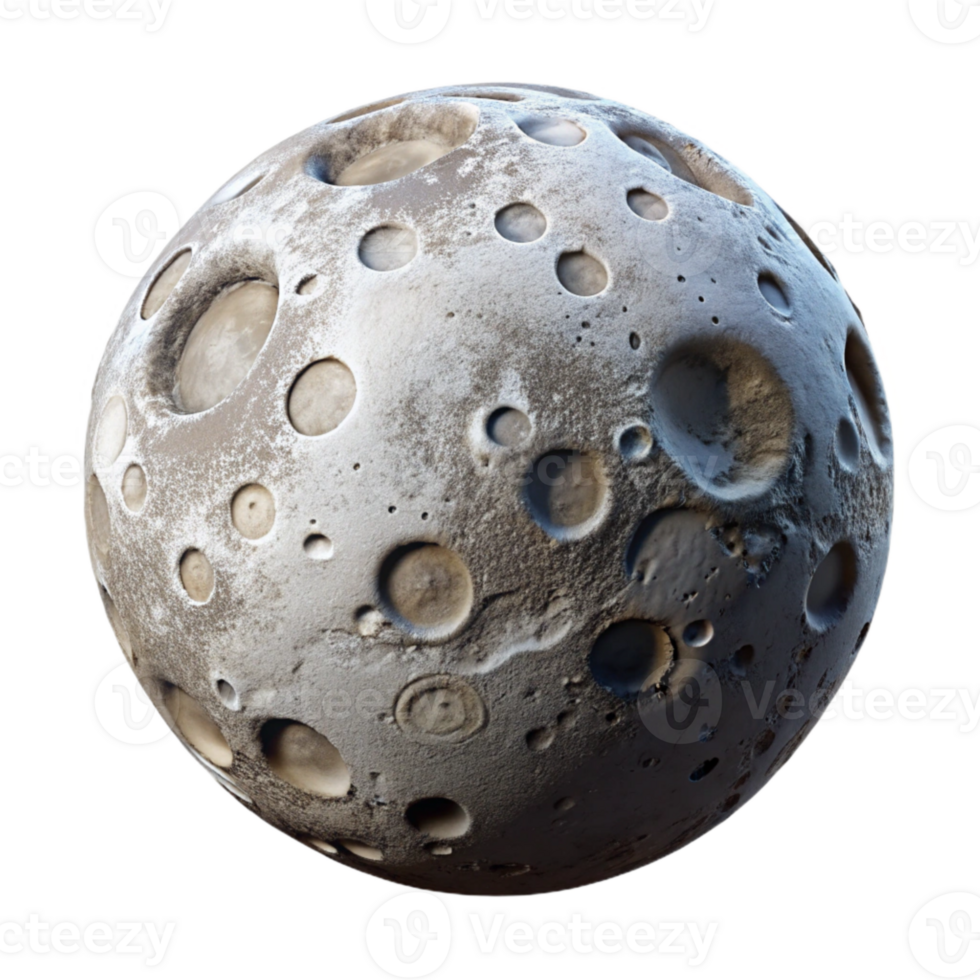 wonderful rustic Planet Surface Craters and Dust Texture Cutout Element original png
