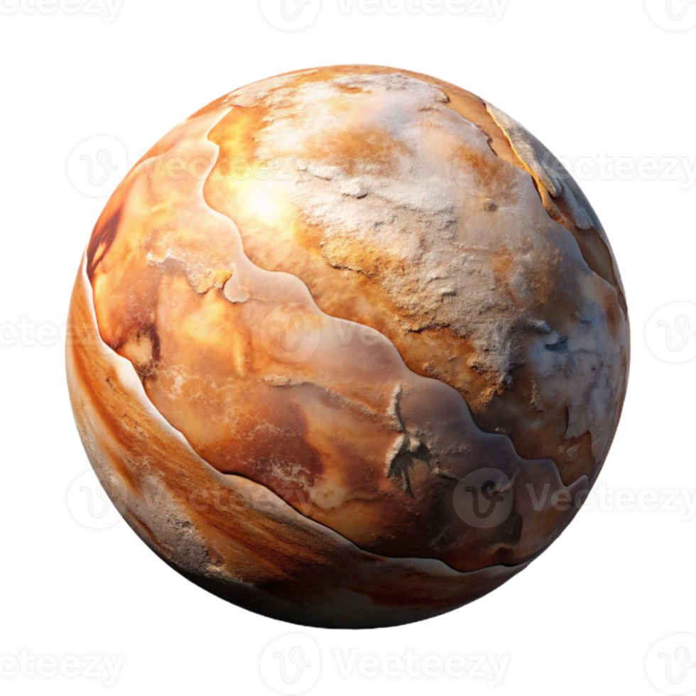 serene abstract Planet Surface with Canyons with Detailed Texture premium png