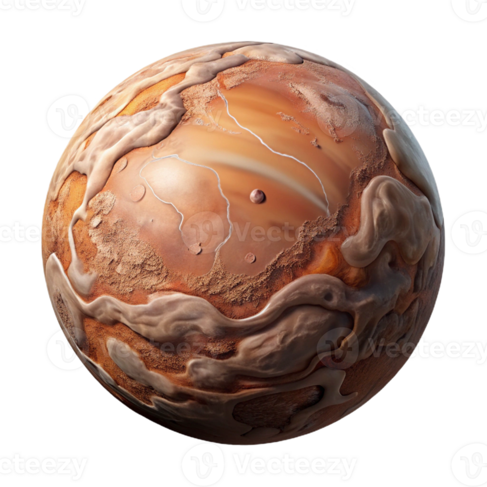 magnificent contemporary Planet Surface with Canyons with Detailed Texture high resolution png