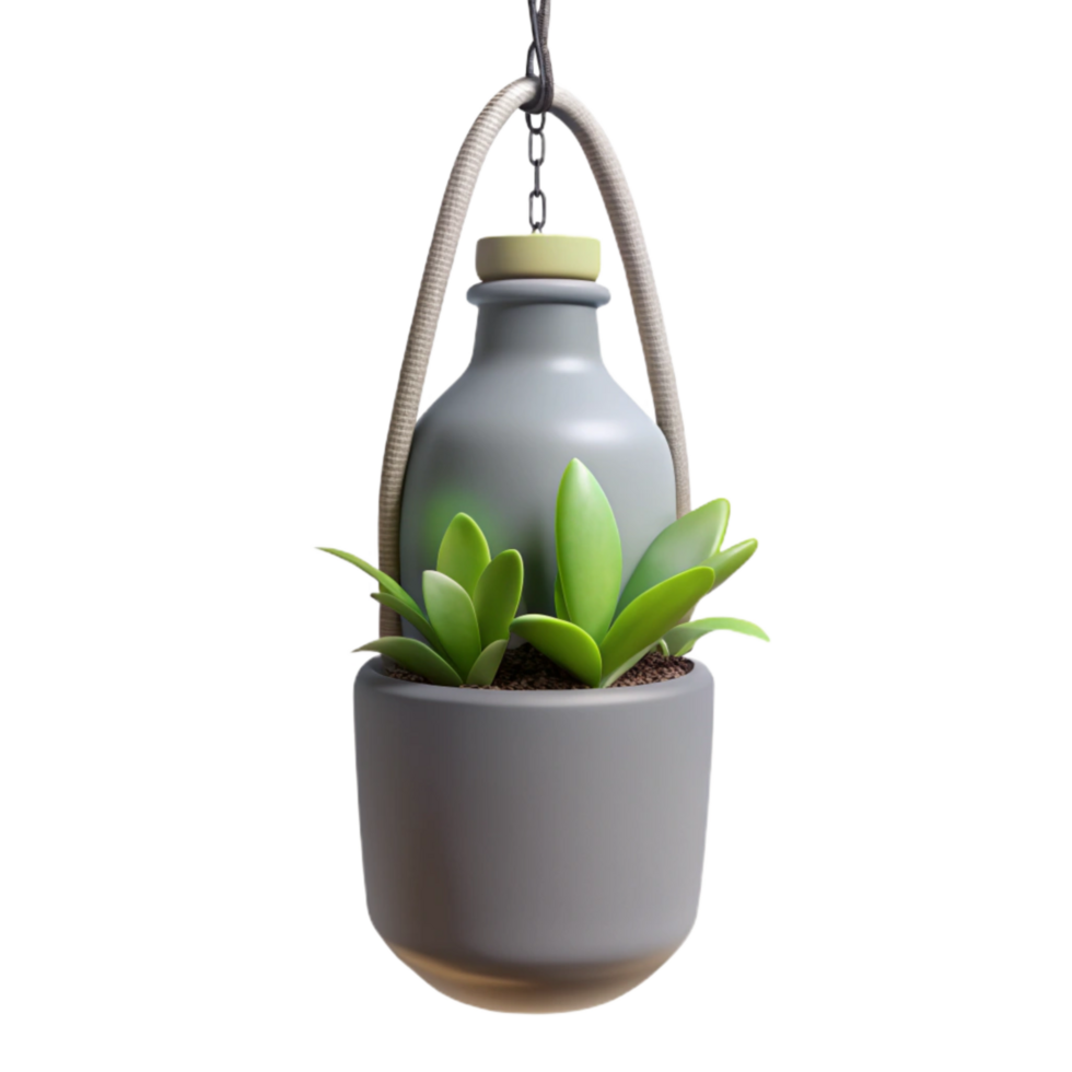 extraordinary abstract Plastic Bottle Hanging Planter Vertical Garden Cutout high quality png
