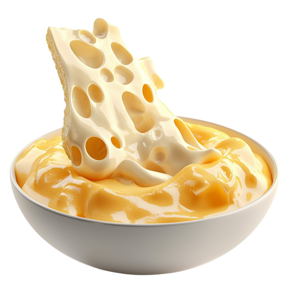 Creamy macaroni cheese a slice of melted cheese png