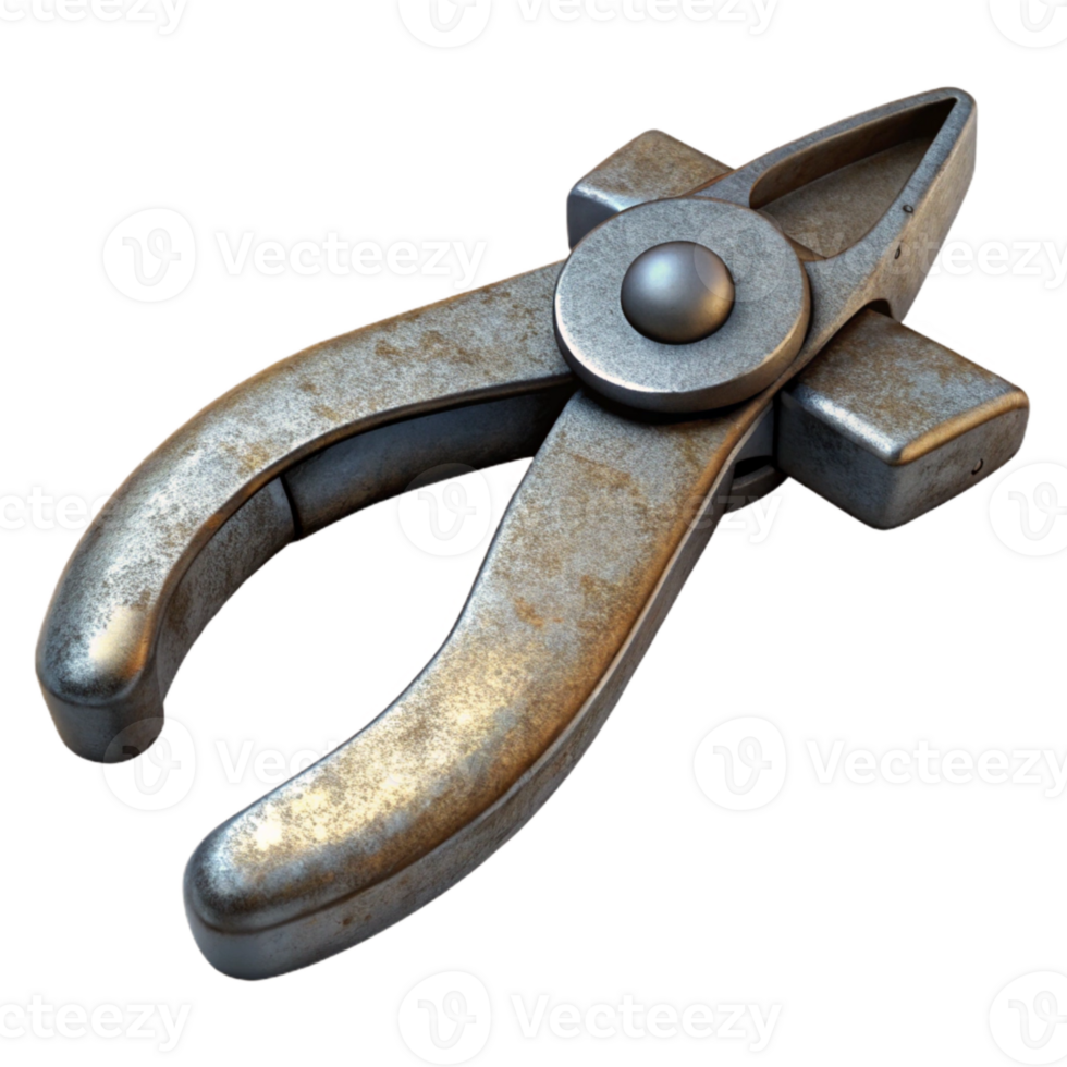 serene creative Pliers Metal Cutout high quality png