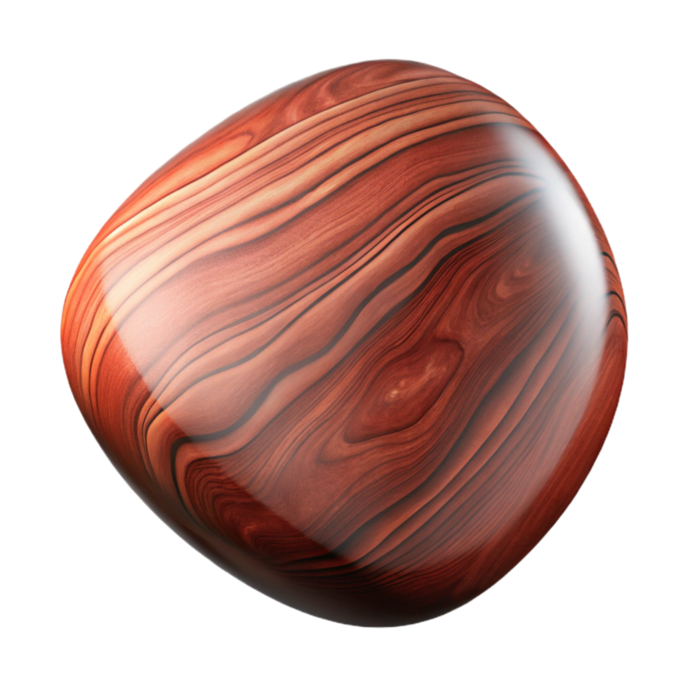 stunning creative Polished Rosewood Wood Sample Transparent Background premium png