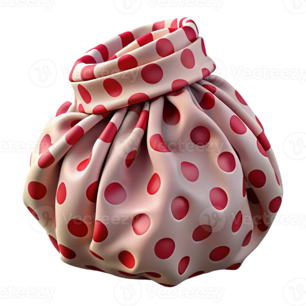 impressive abstract Polka Dot Fabric Gathered Detail high quality png