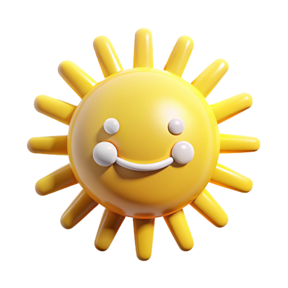 extraordinary rustic Positive Thinking Sun Icon Yellow Gradient Cutout authentic png