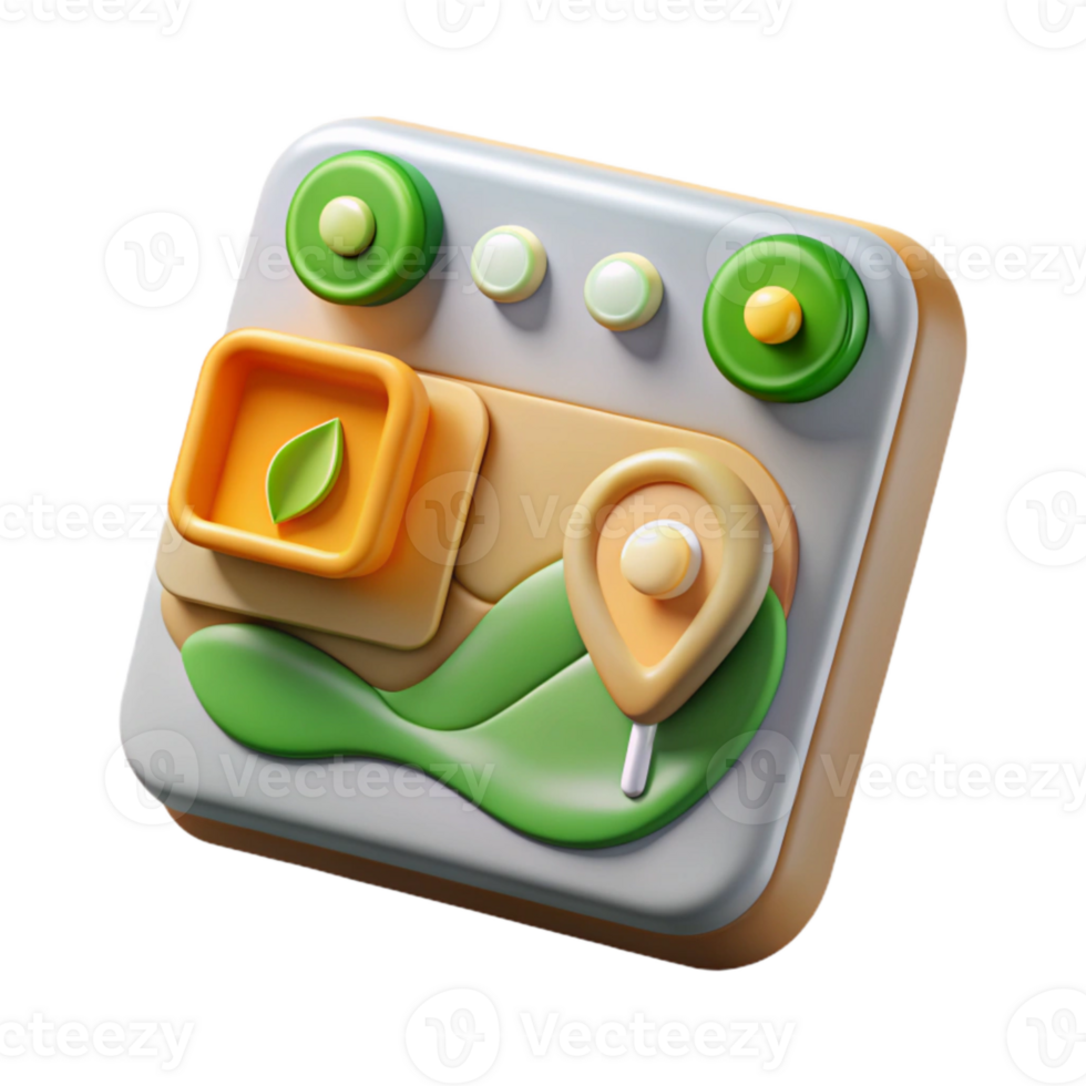 stunning modern Precision Agriculture Software Interface Transparent original png