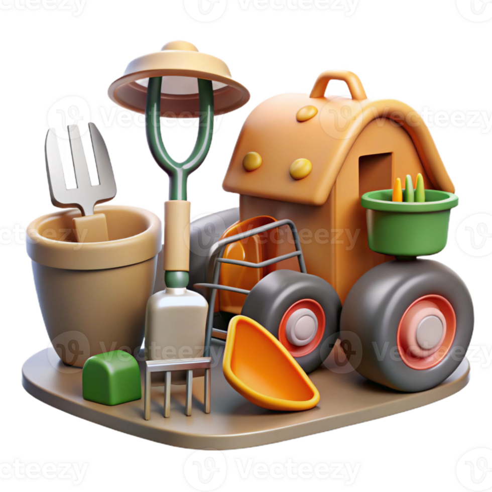 impressive classic Precision Farming Tools Collection Transparent professional png