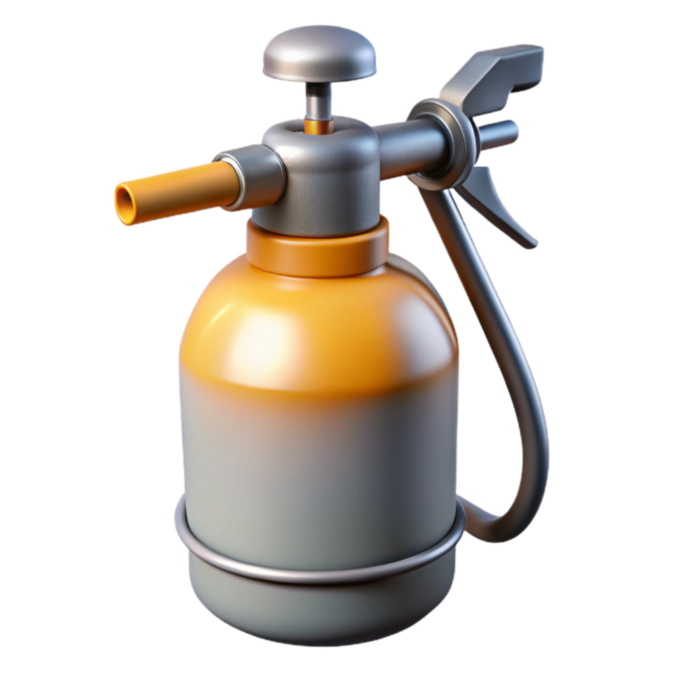 extraordinary traditional Precision Sprayer in Action Side View Isolated genuine png
