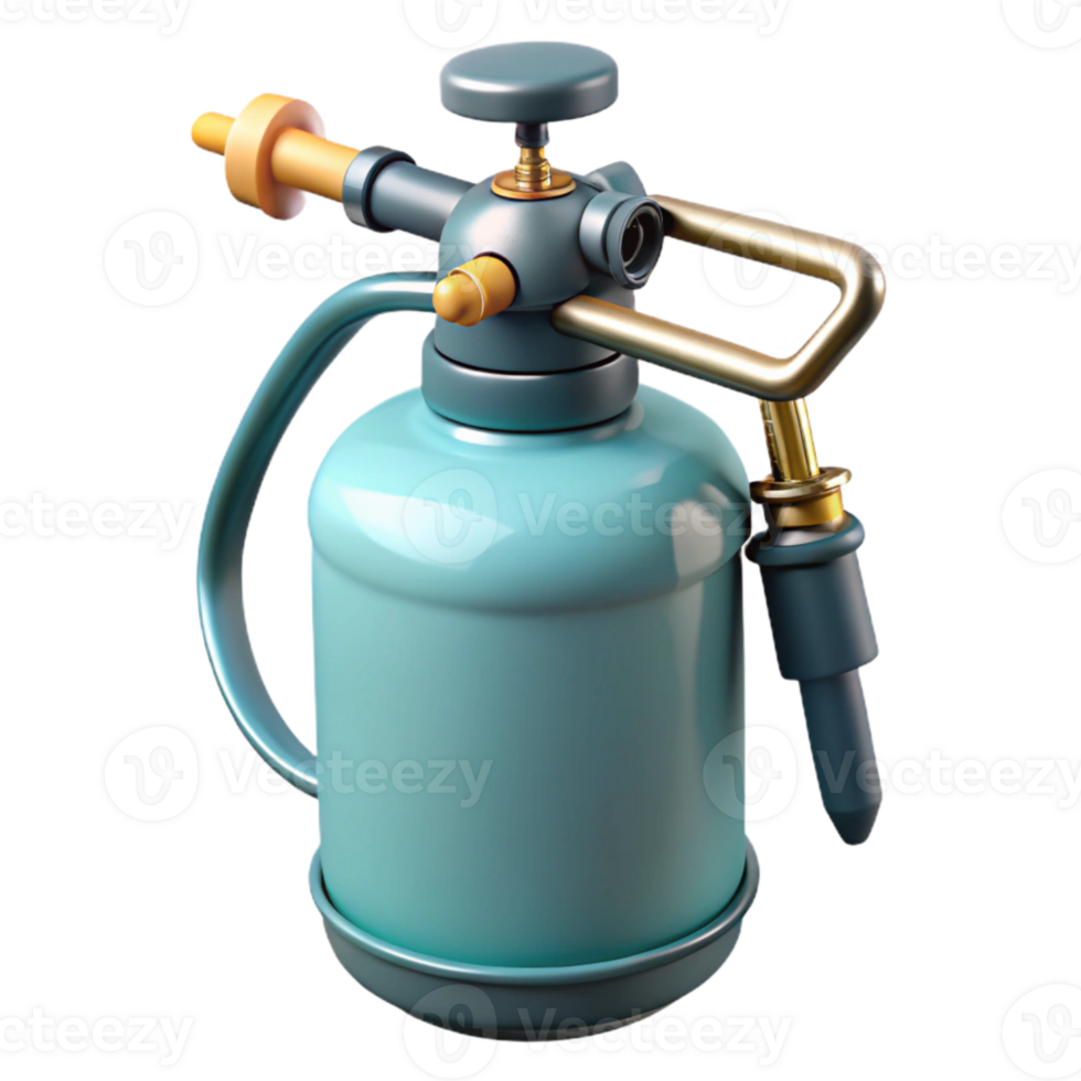 magnificent creative Precision Sprayer in Action Side View Isolated premium png