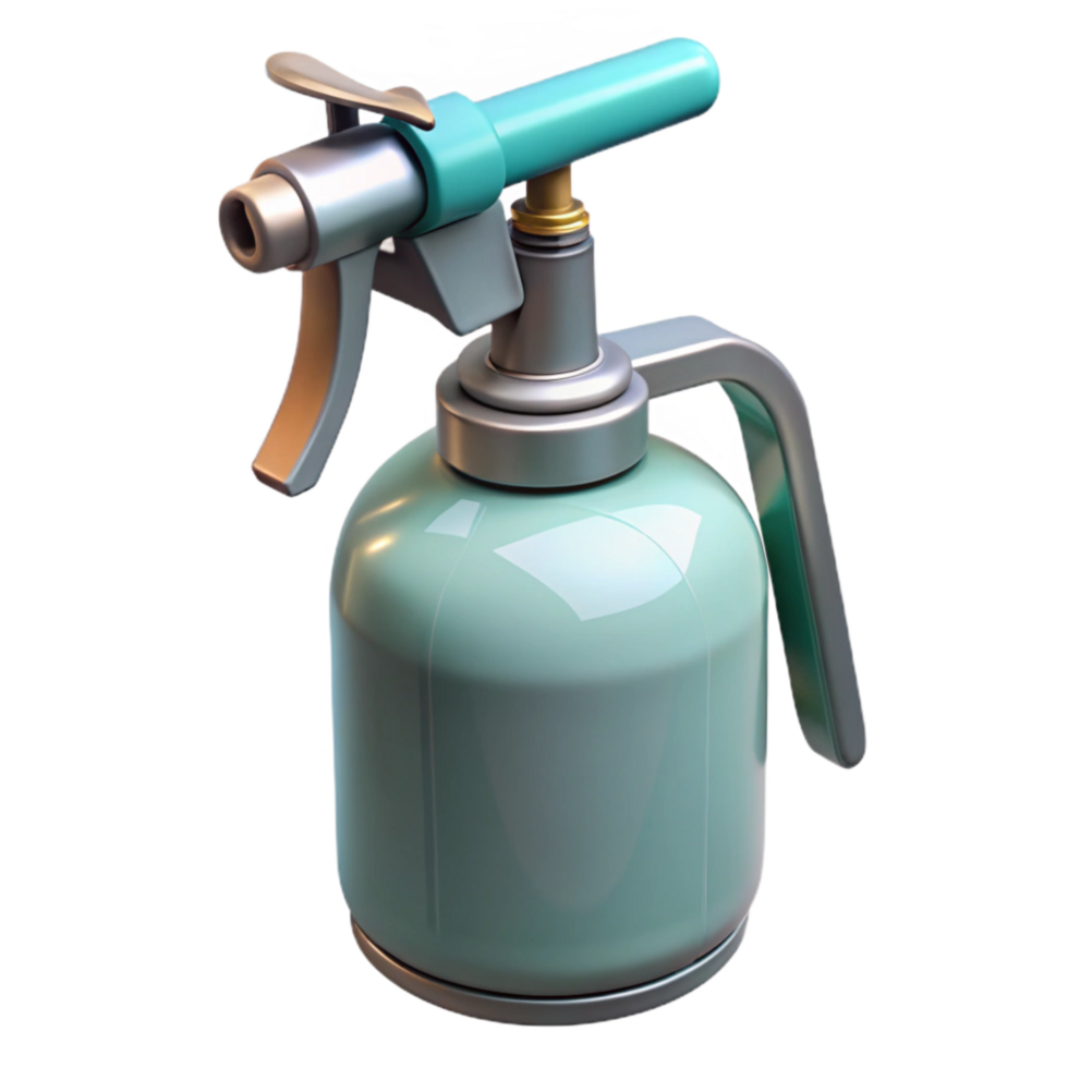 vibrant contemporary Precision Sprayer in Action Side View Isolated premium png