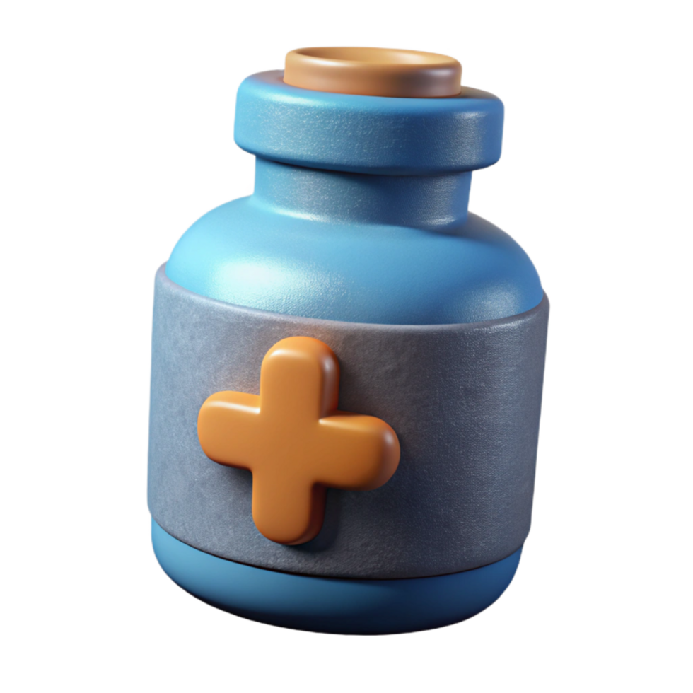wonderful creative Prescription Bottle Close Up Cutout genuine png