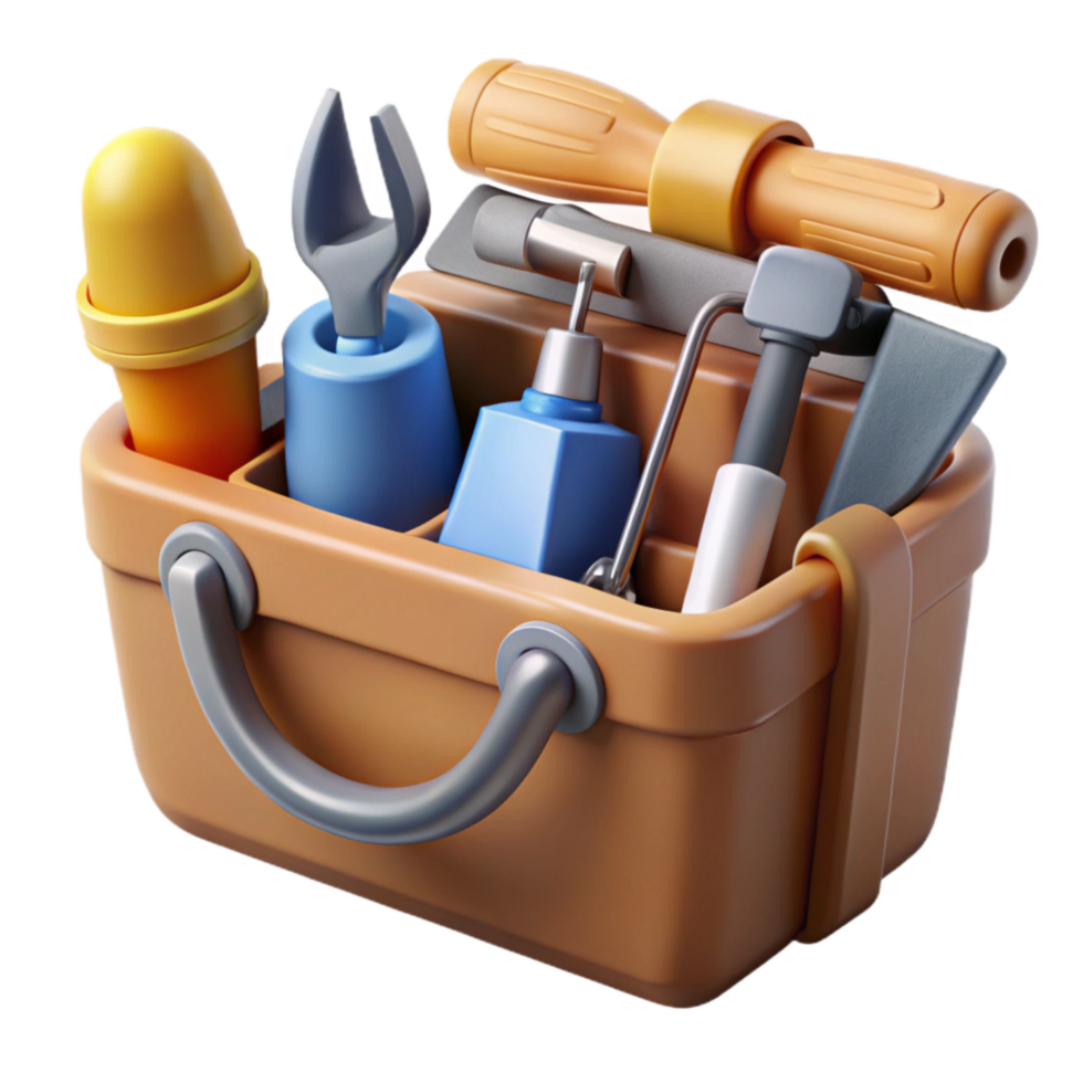 magnificent rustic Preservation Tools Set on White Background exclusive png