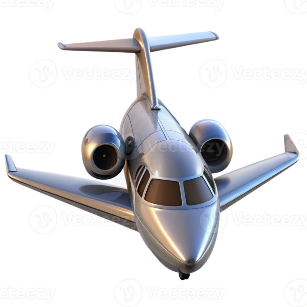 beautiful rustic Private Jet Taking Off Isolated Cutout authentic png