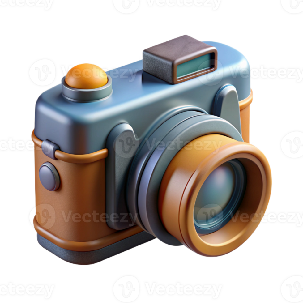 wonderful classic Professional Camera Side View Cutout on Transparent Background premium png