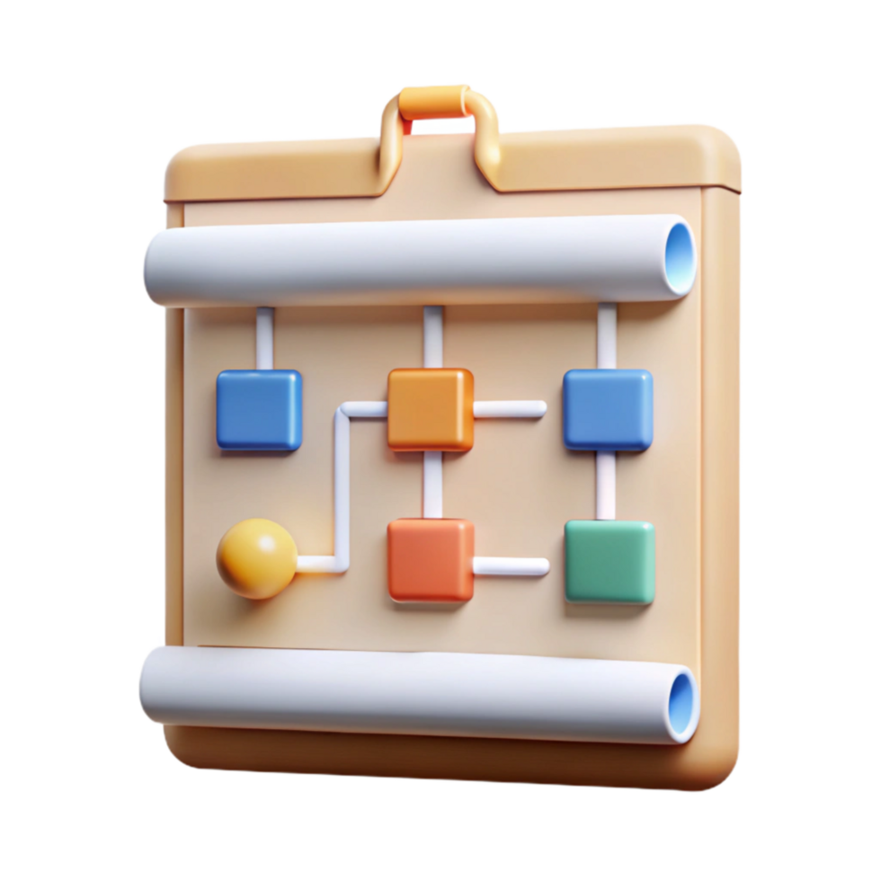 impressive abstract Project Management Chart high quality png