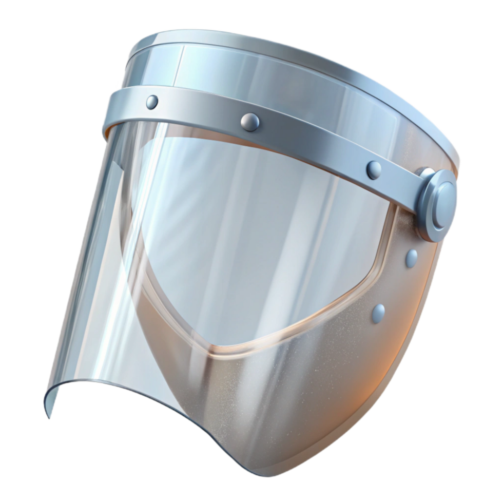 dramatic traditional Protective Face Shield Clear Plastic Transparent original png