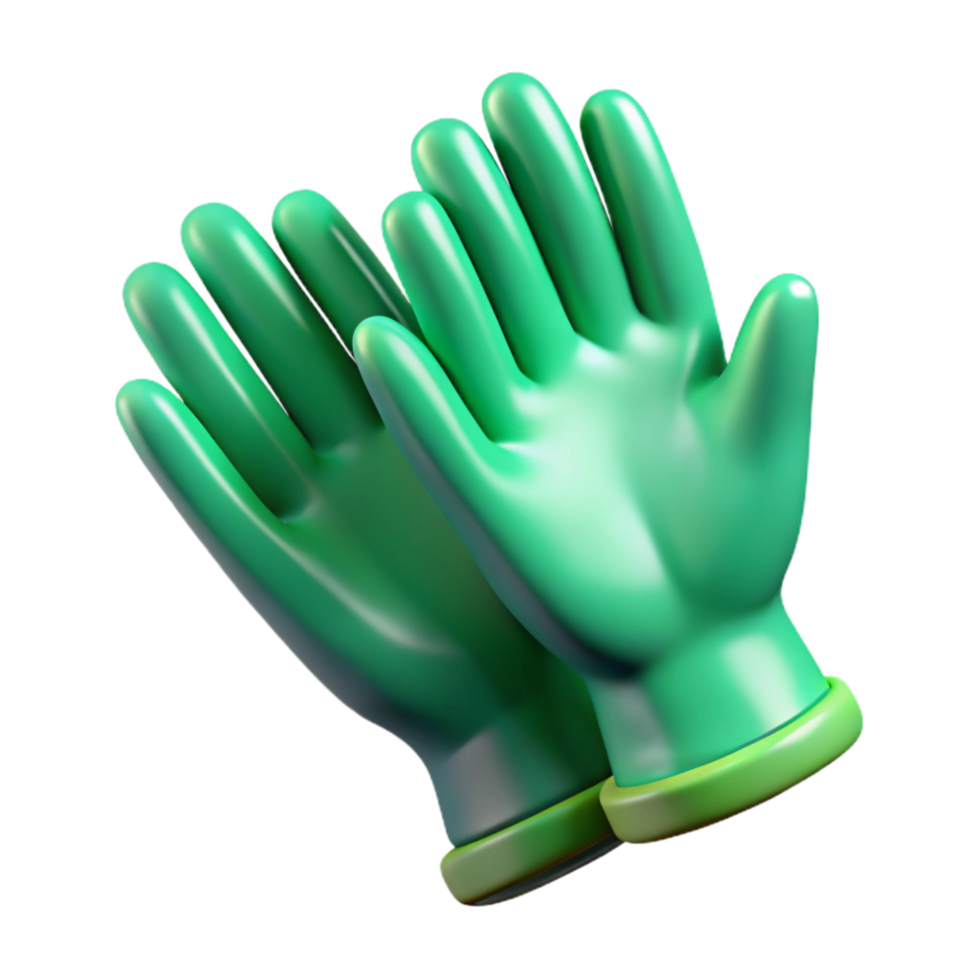 stunning traditional Protective Gloves Green Nitrile Transparent genuine png