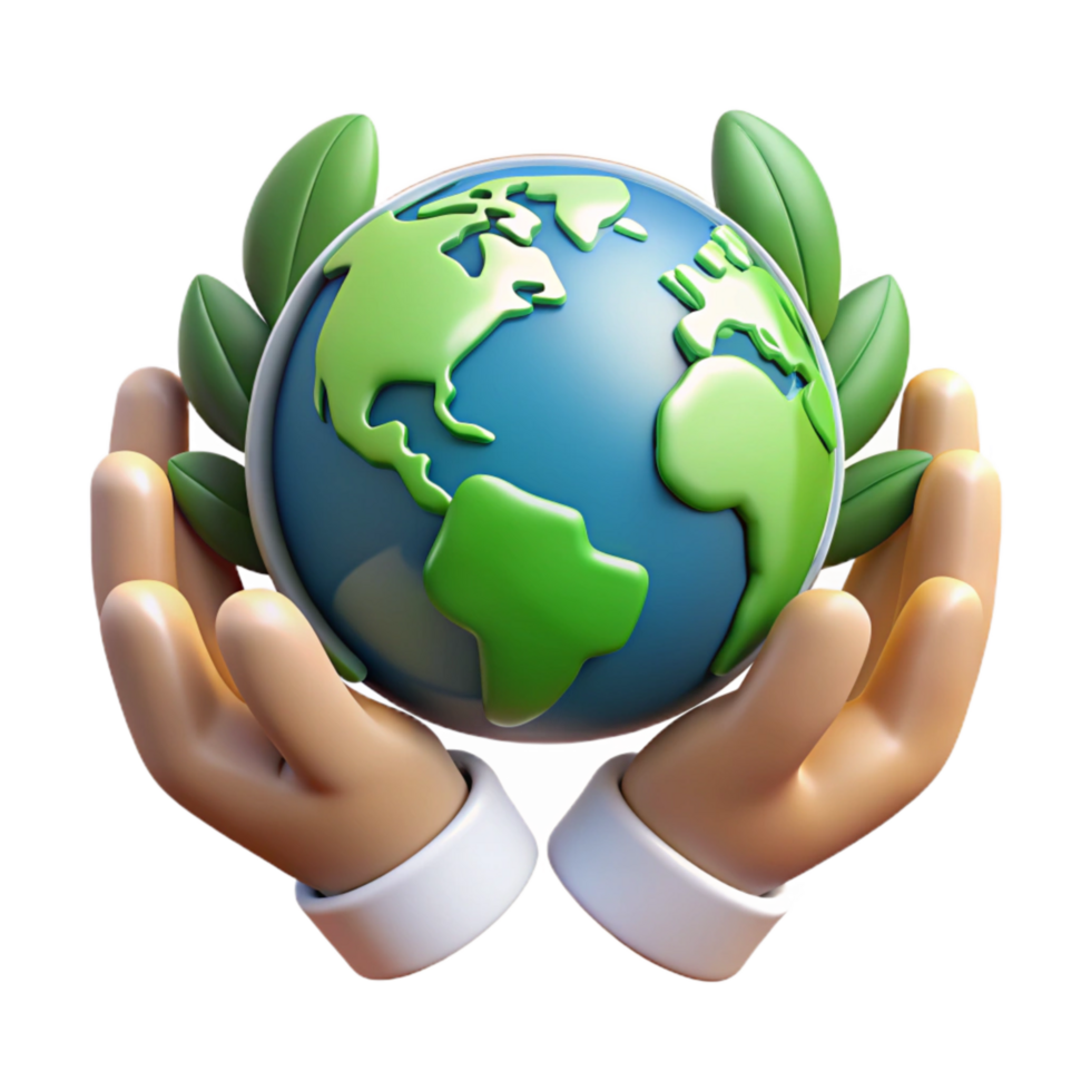 magnificent abstract Protect Nature Sign Hands Earth authentic png