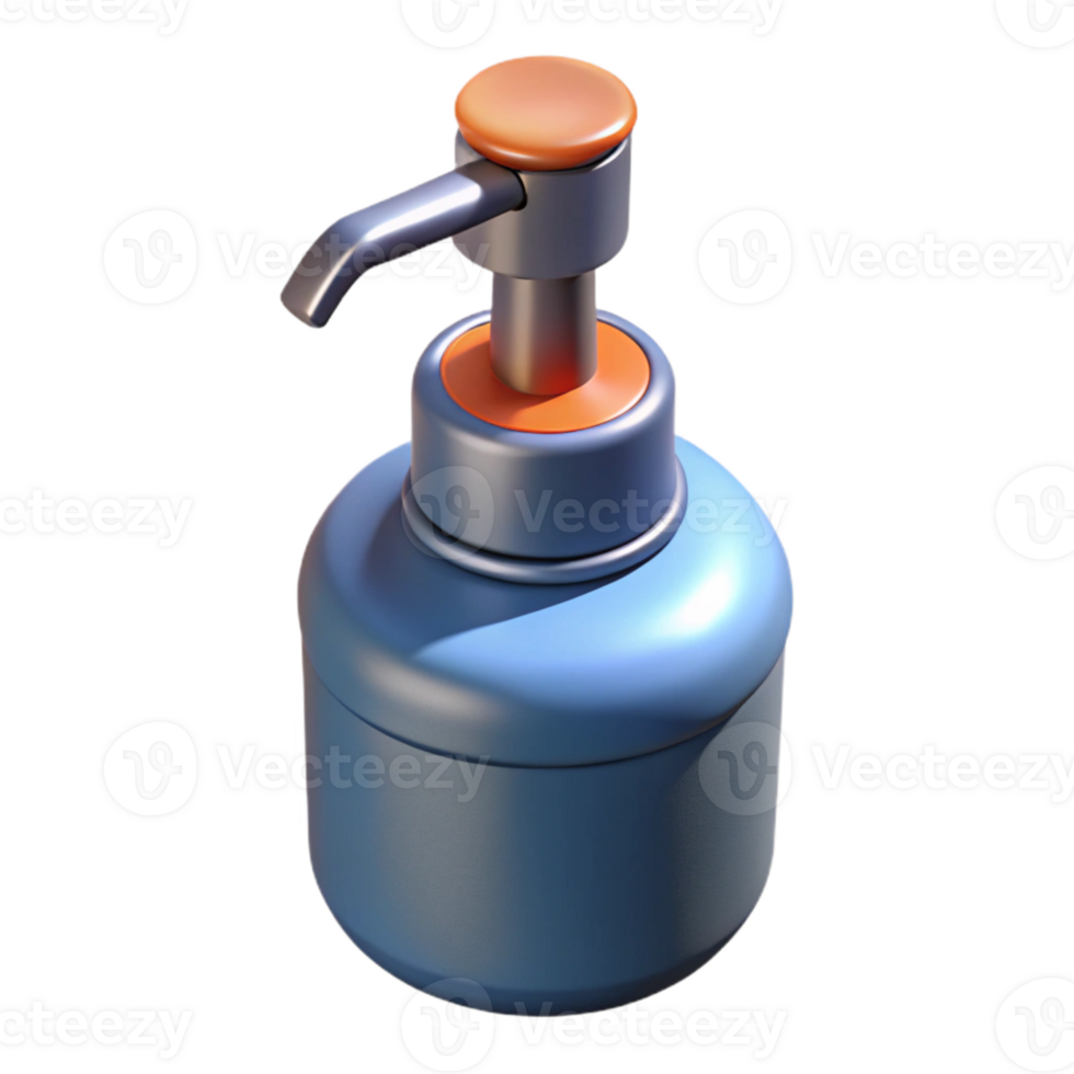 elegant rustic Pump Bottle with Dispenser Isolated Cutout professional png