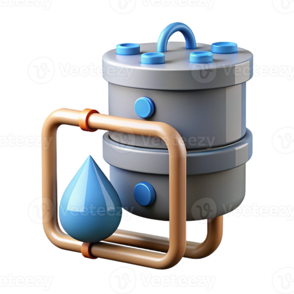 impressive artistic Rainwater Harvesting System Diagram Cutout professional png