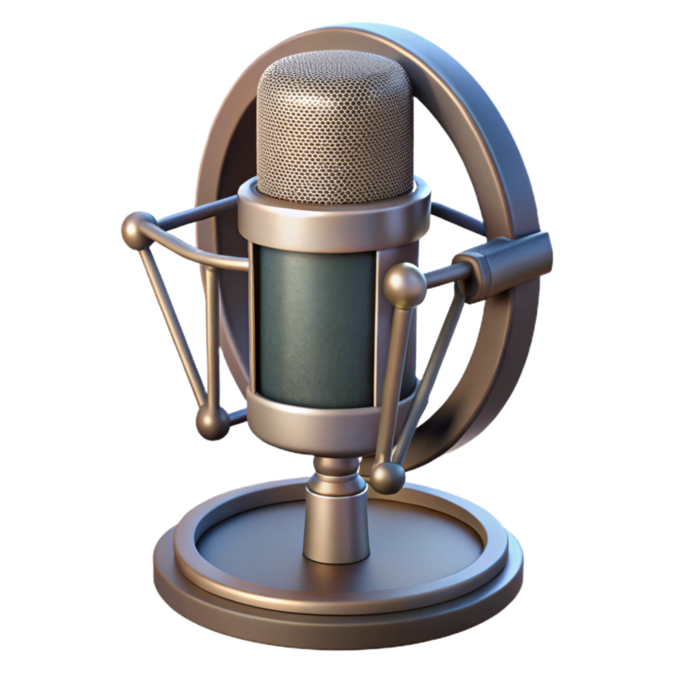 impressive traditional Recording Studio Microphone Isolation Booth Cutout Transparent Background high resolution png