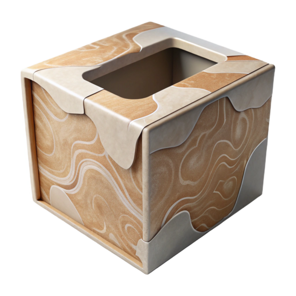 wonderful modern Recycled Cardboard Box with Tape Isolated Cutout high quality png