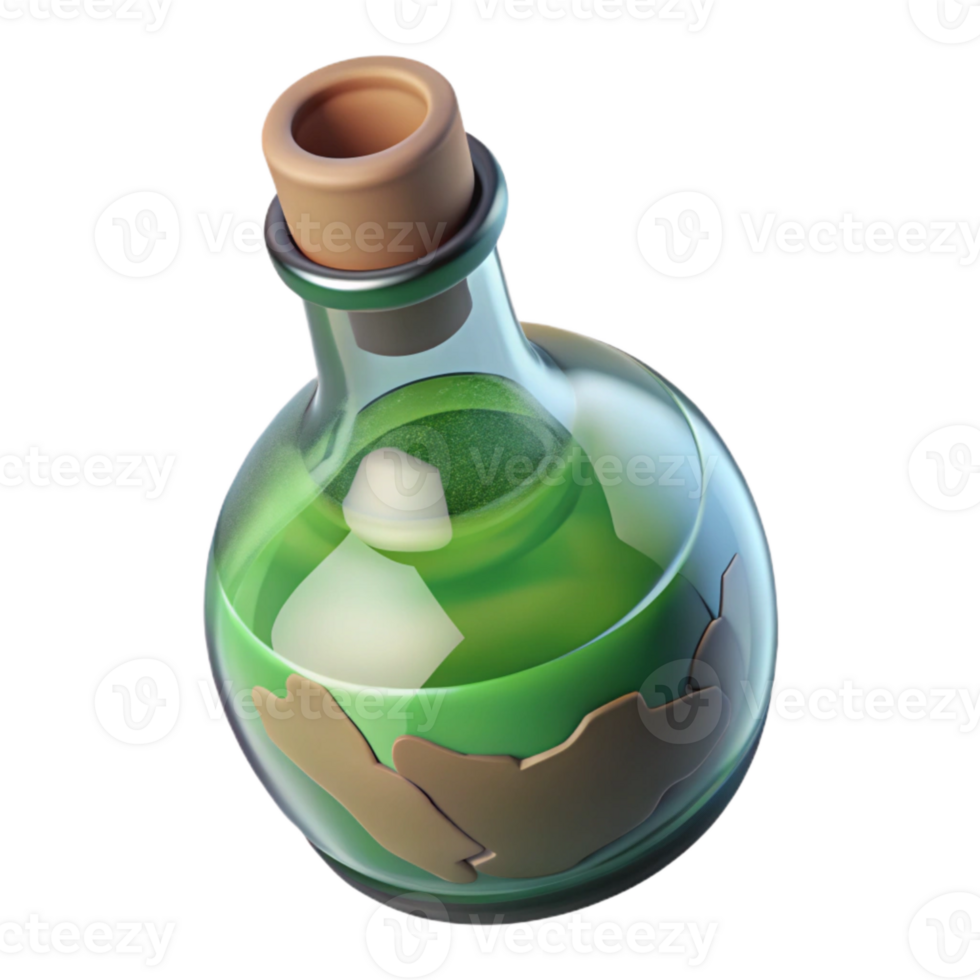 wonderful creative Recycled Glass Bottle Clear Cutout genuine png