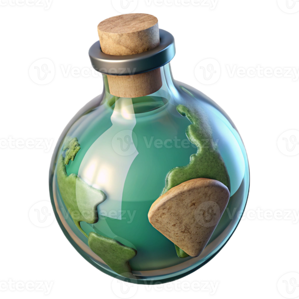stunning minimalist Recycled Glass Bottle Clear Cutout original png