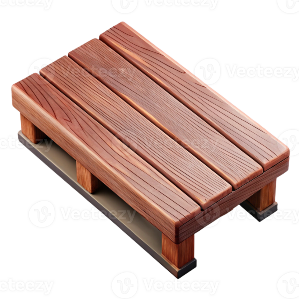 elegant classic Recycled Plastic Lumber Deck Boards Isolated authentic png