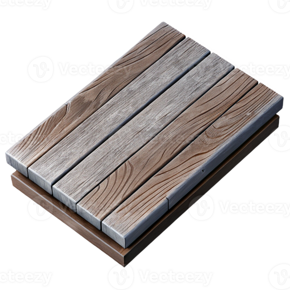 dramatic creative Recycled Plastic Lumber Deck Boards Isolated original png