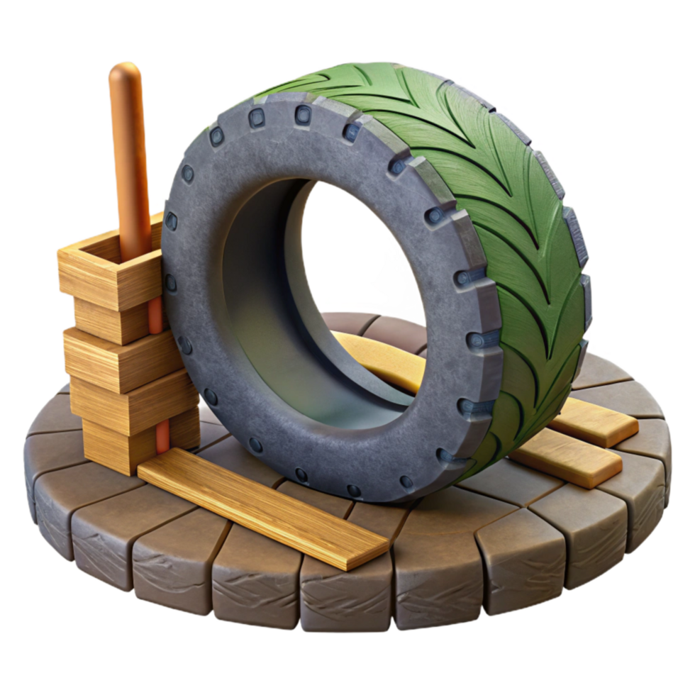 impressive creative Recycled Tire Playground Surface Transparent png