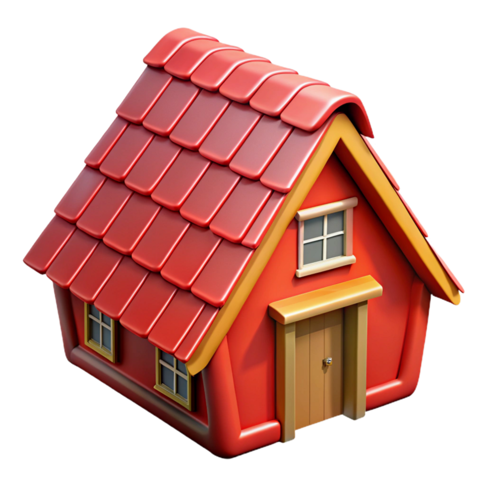 wonderful abstract Red Barn Roof Element detailed png