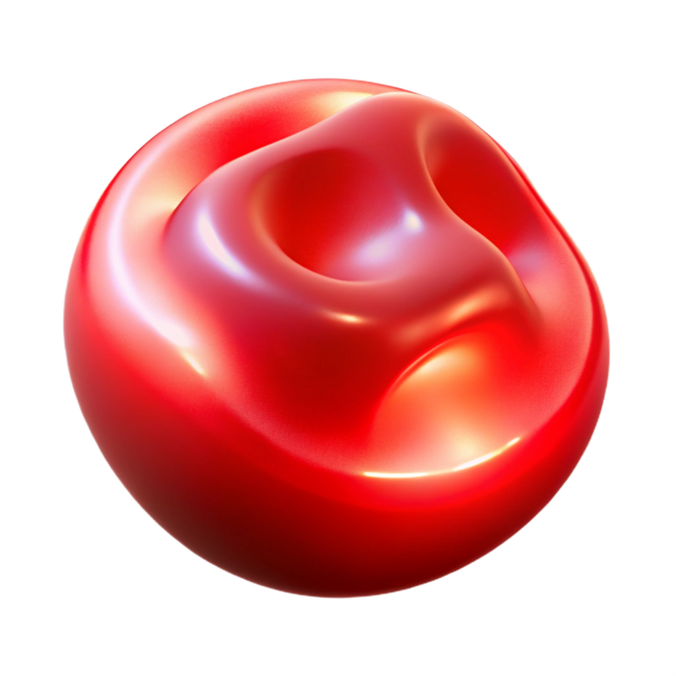 serene creative Red Gel Lighting Effect Cutout genuine png