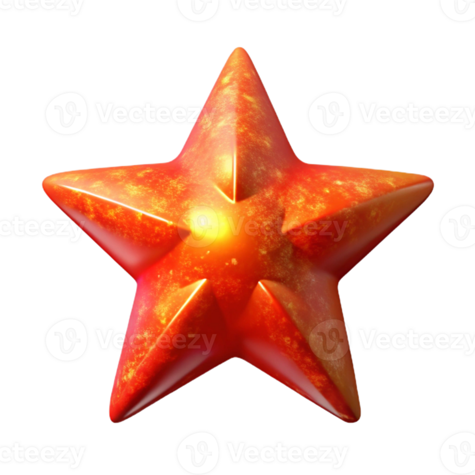 impressive artistic Red Giant Star with Glowing Corona exclusive png