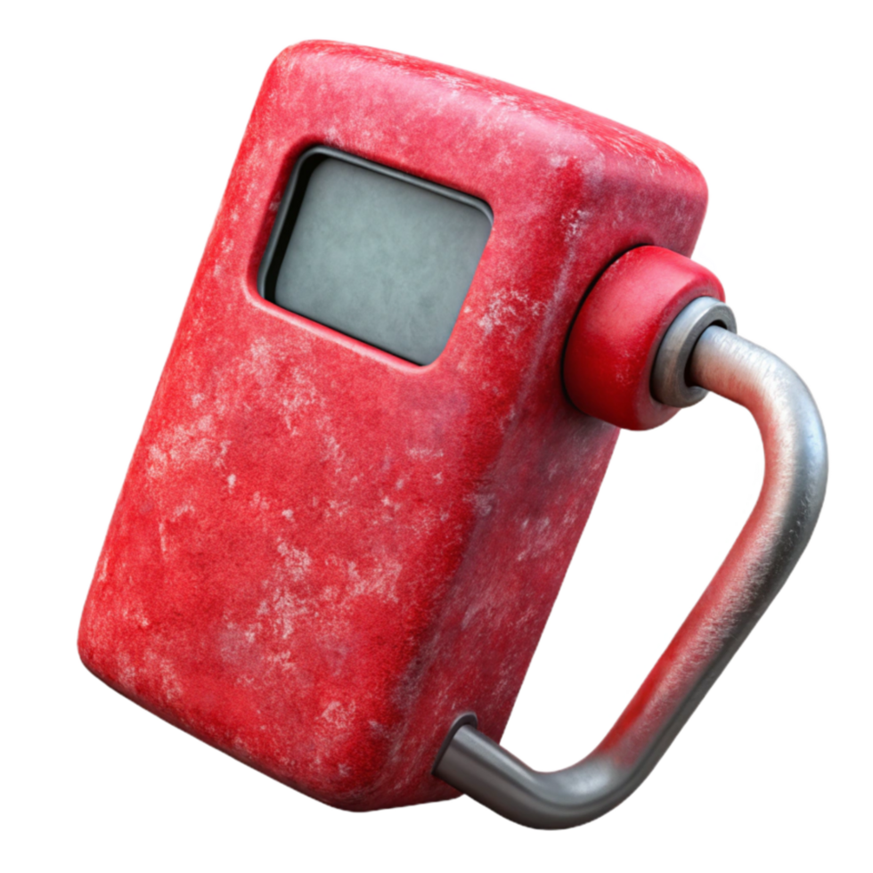 magnificent creative Red Hydrogen Fuel Cell Isolated Element exclusive png