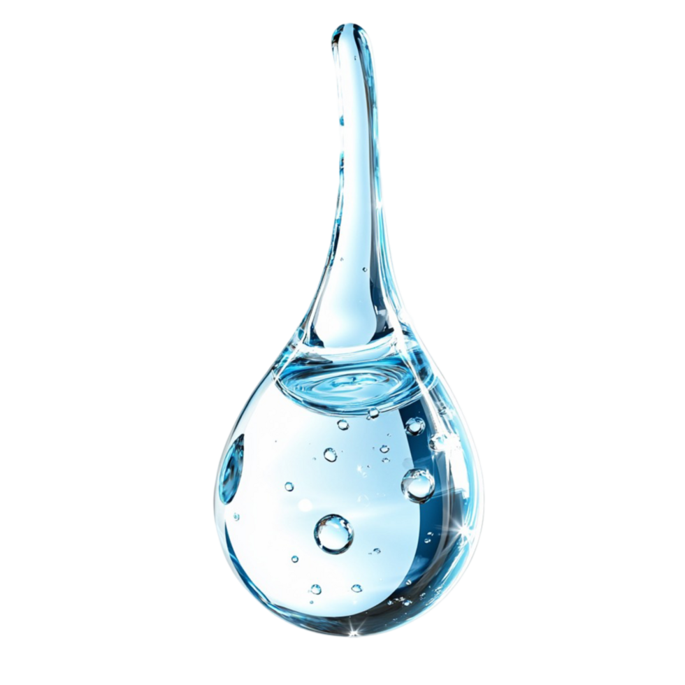 water droplet bubbles inside png