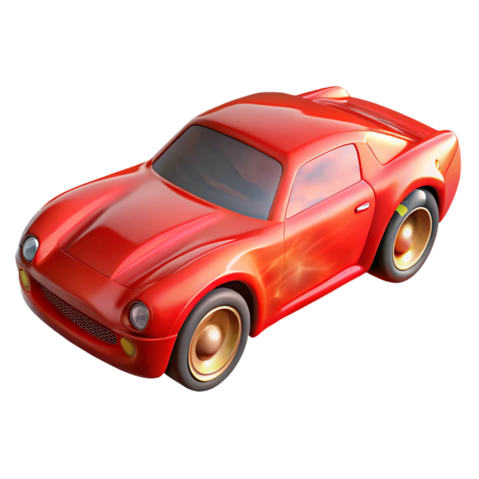 beautiful traditional Red Sports Car Motion Blur Cutout original png