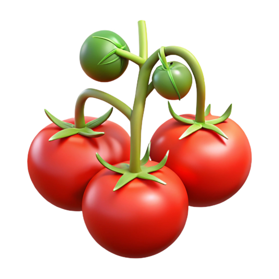 extraordinary modern Red Tomatoes on Vine Hydroponic System Cutout genuine png