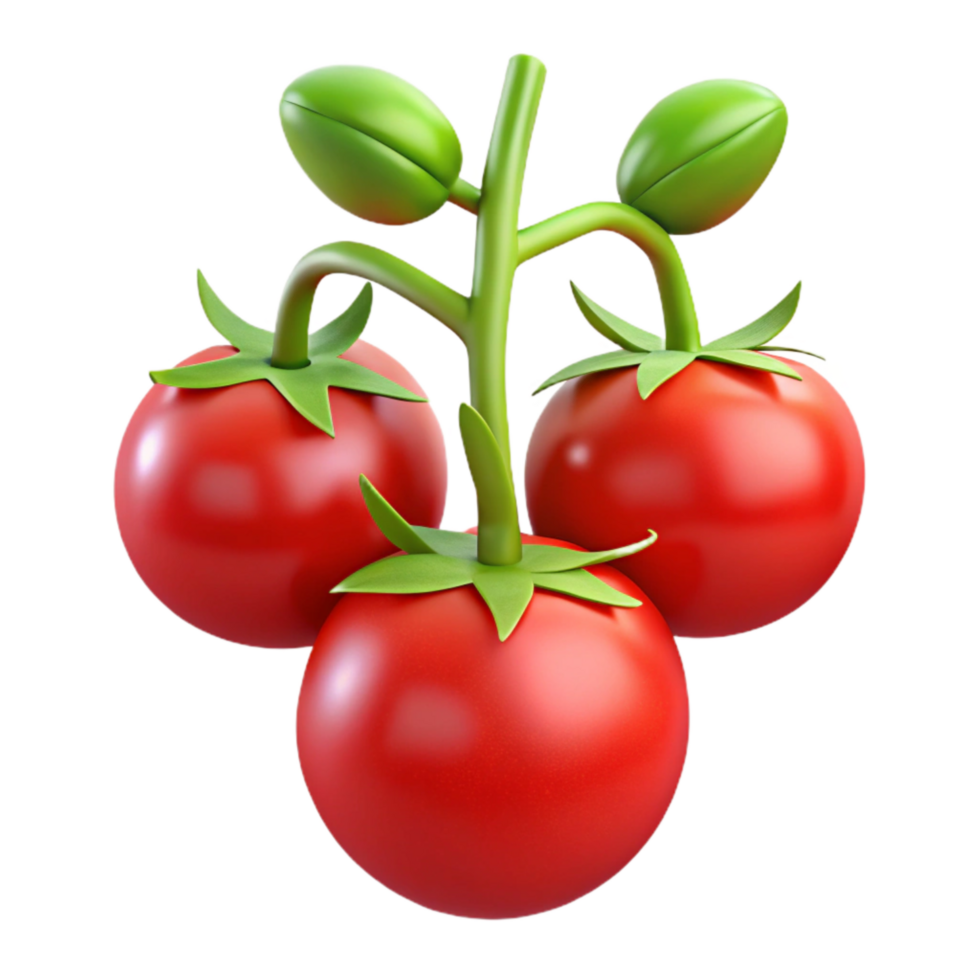 wonderful traditional Red Tomatoes on Vine Hydroponic System Cutout genuine png