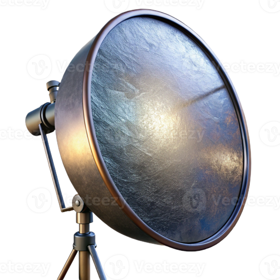 serene abstract Reflector Board Lighting Setup Transparent Background high resolution png