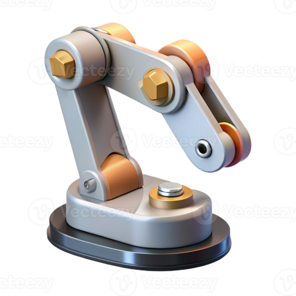 wonderful abstract Remotely Operated Vehicle Manipulator Arm Transparent Background with Precise Movement authentic png